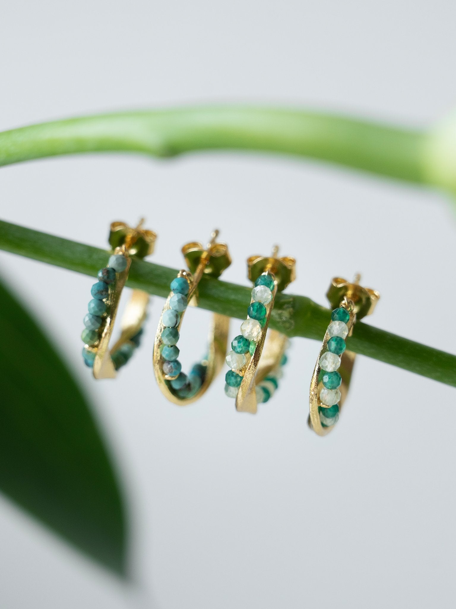 EMBRACE JEWELLERY | Accent Gem Hoops