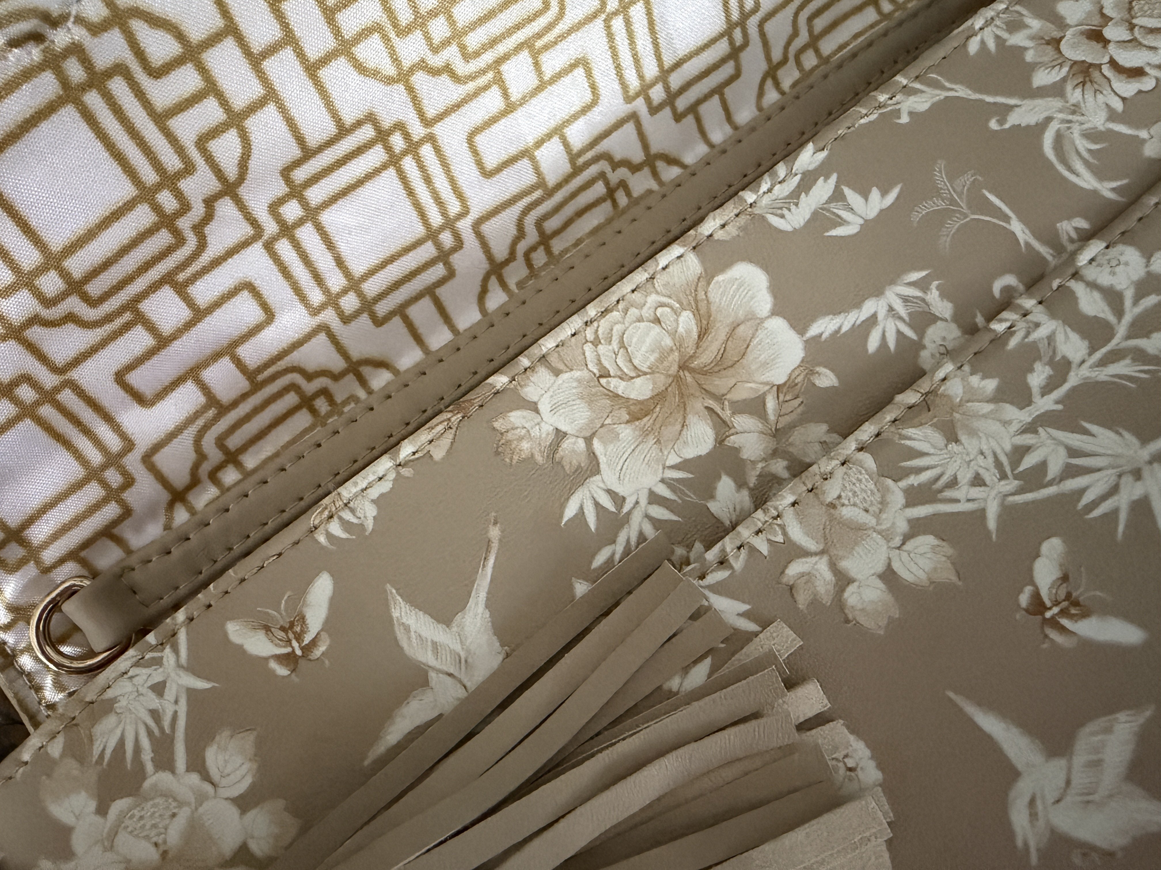 DESTI SAINT | Double Phoenix Floral Print Envelope