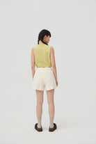 3EIGHTH | Yuru Knit Shorts | Cream