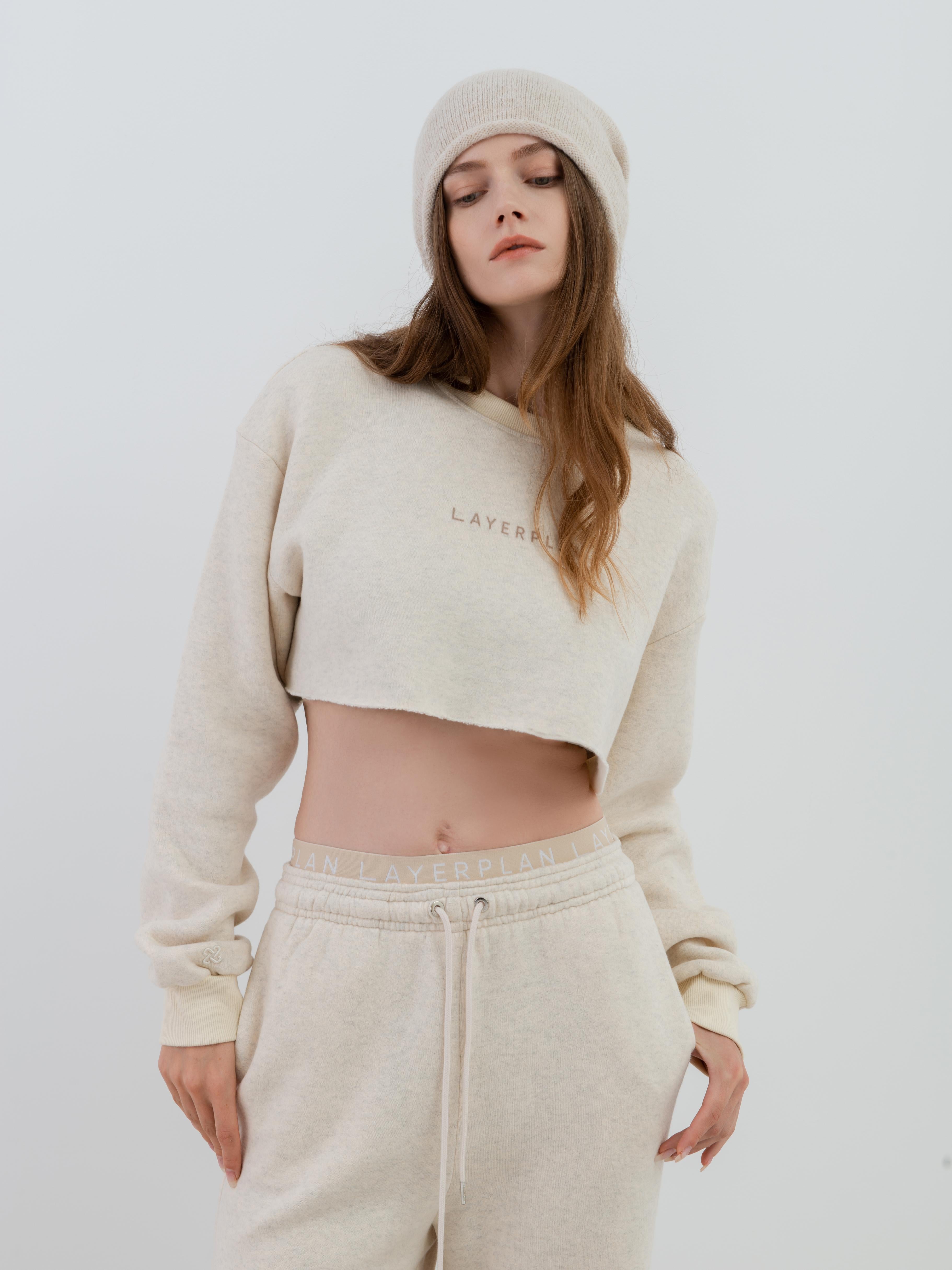 LAYERPLAN | LP Wideleg Logo Sweater Set