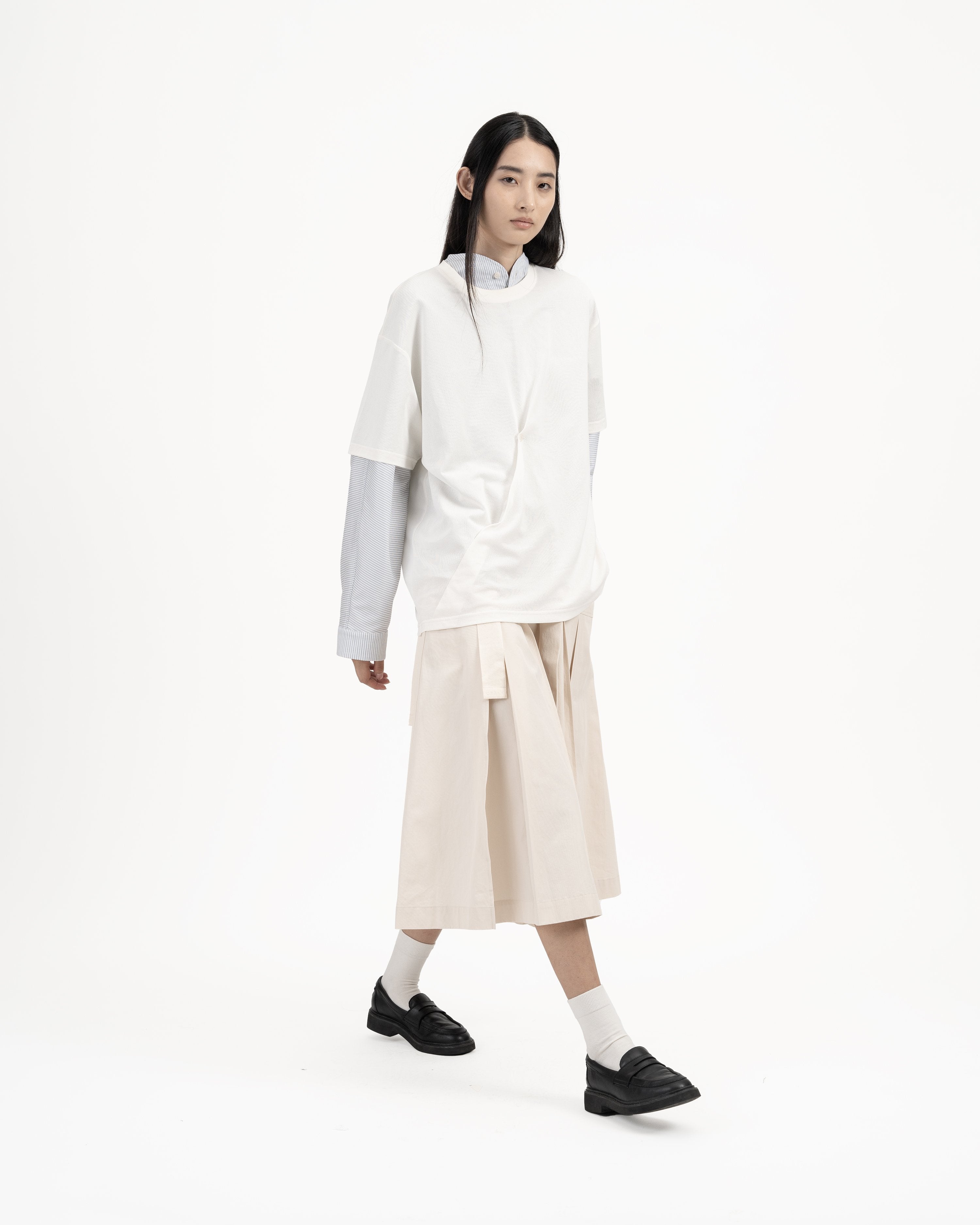 GRAYE | PaperDry™ Pleated Tee