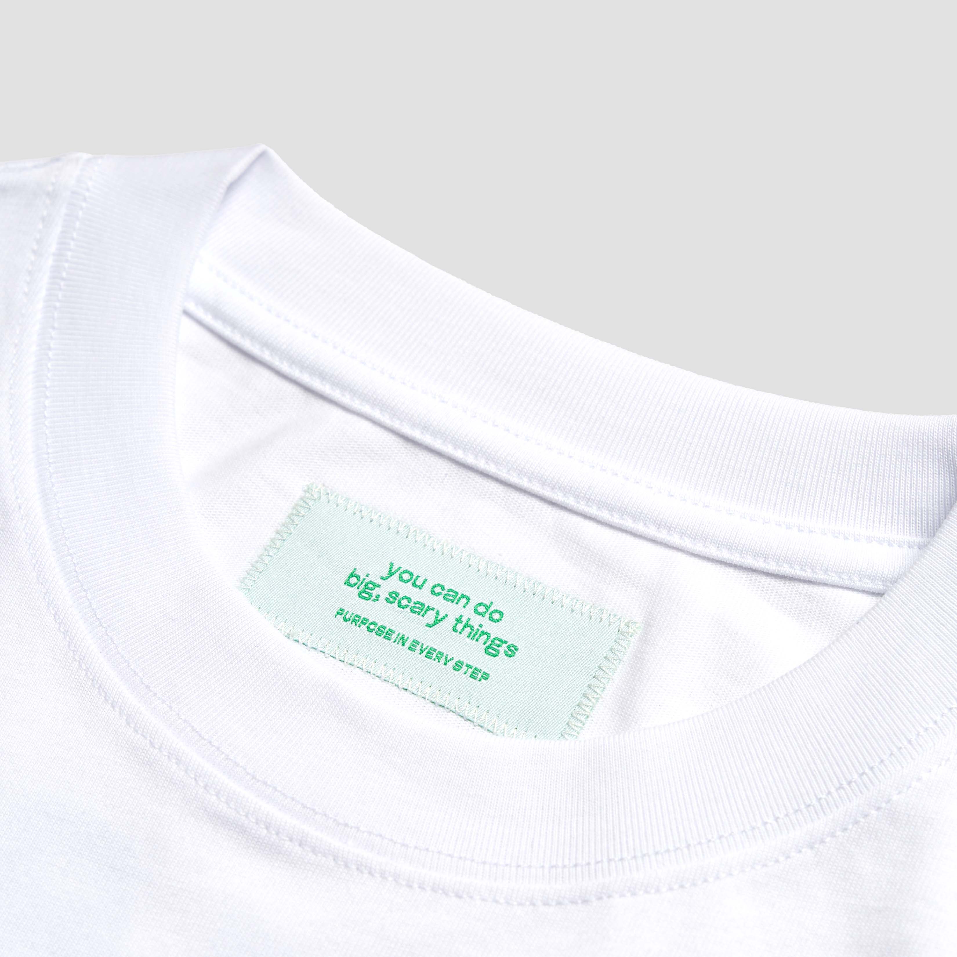 TALKING TOES | Space Sheep Oversized Tee - White