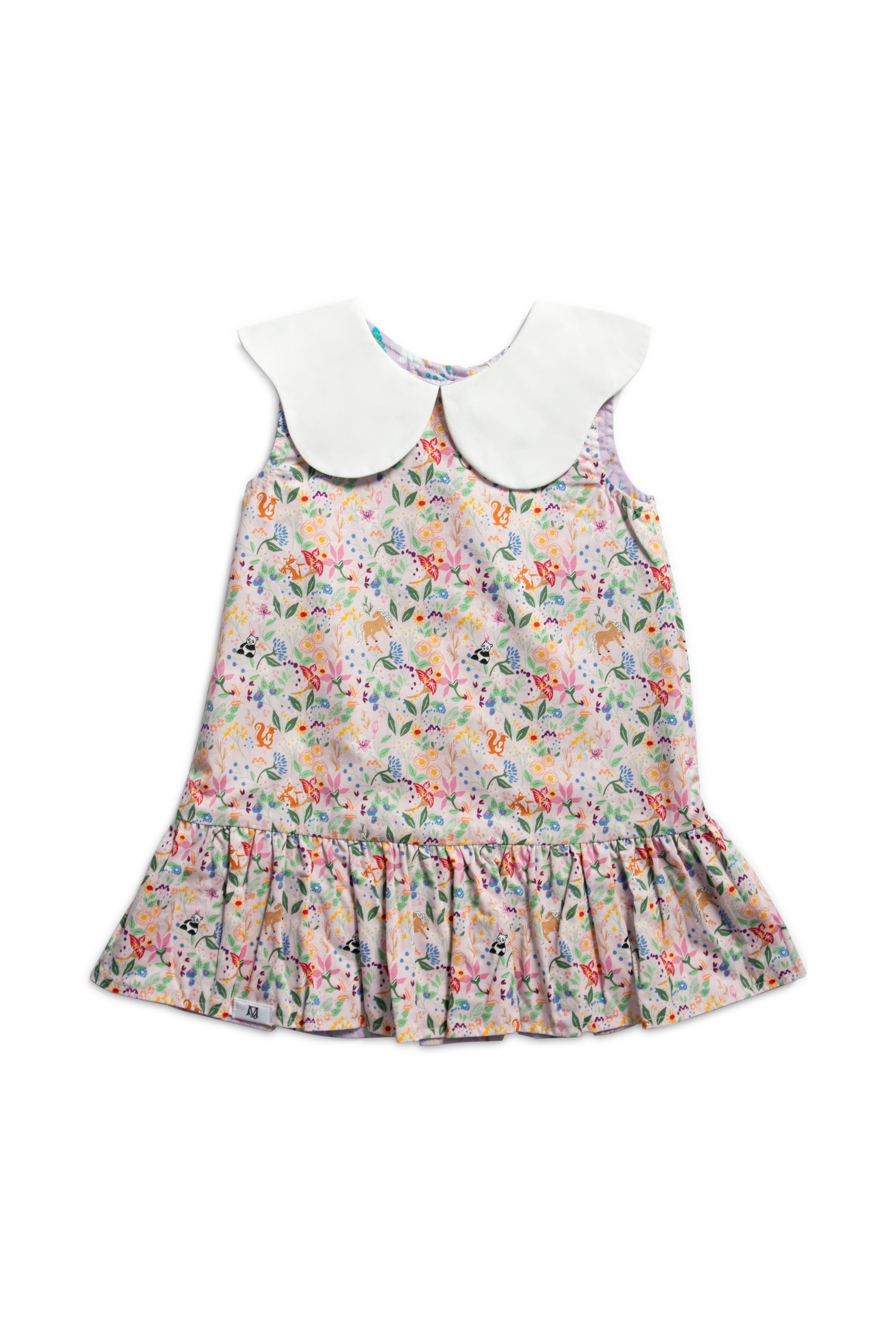 MAISON Q | Secret Garden Reversible Peterpan Collared Dress