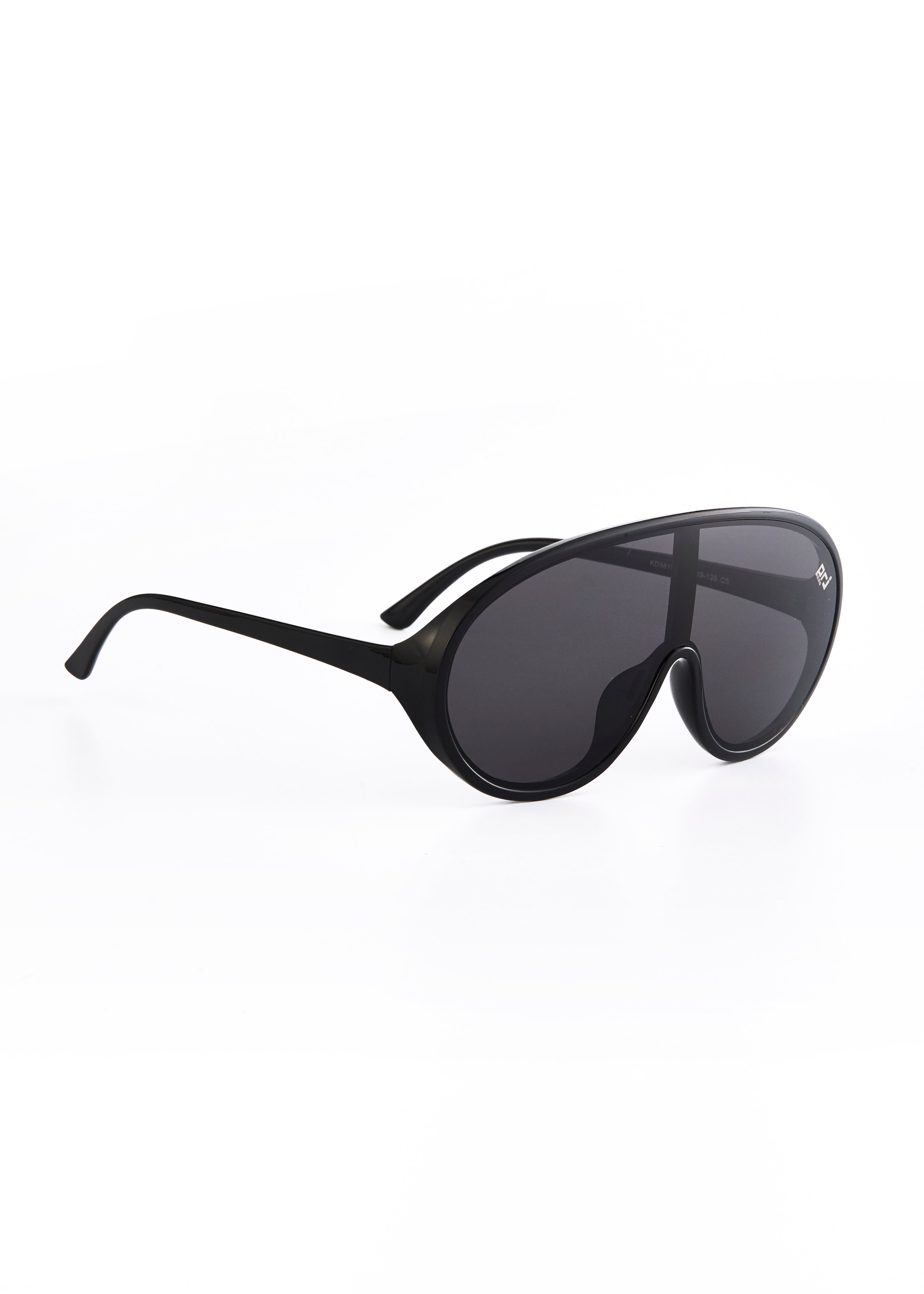 PROJECTWEAR | Edsel One-Piece Lens Sunglasses Black/Grey