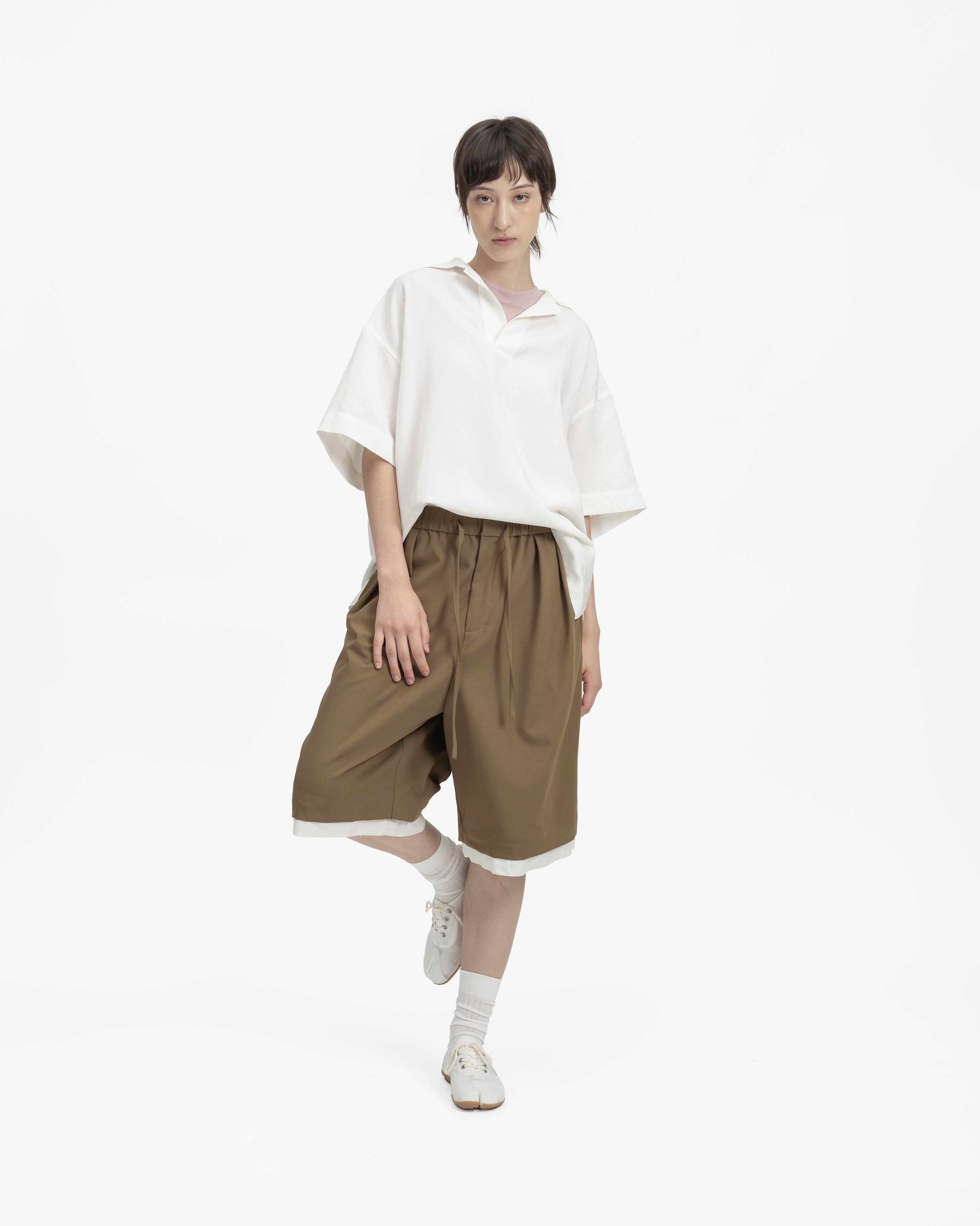 GRAYE | Paper Skipper Shirt White
