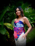 BINARY STYLE | Straits Chinoiserie Premium Silk Scarf