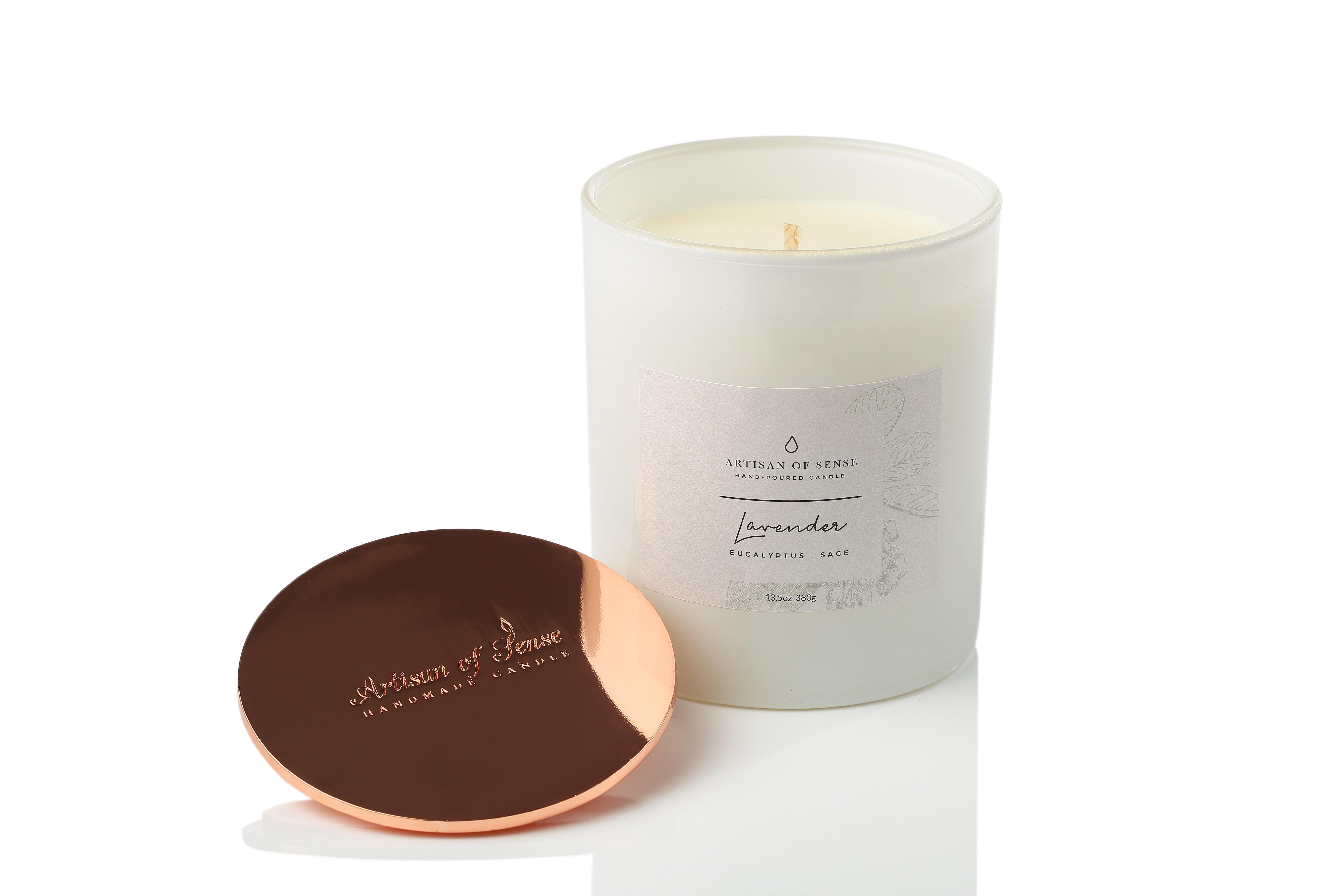 ARTISAN OF SENSE | Classic Soy Candle | Lavender. Eucalyptus. Sage