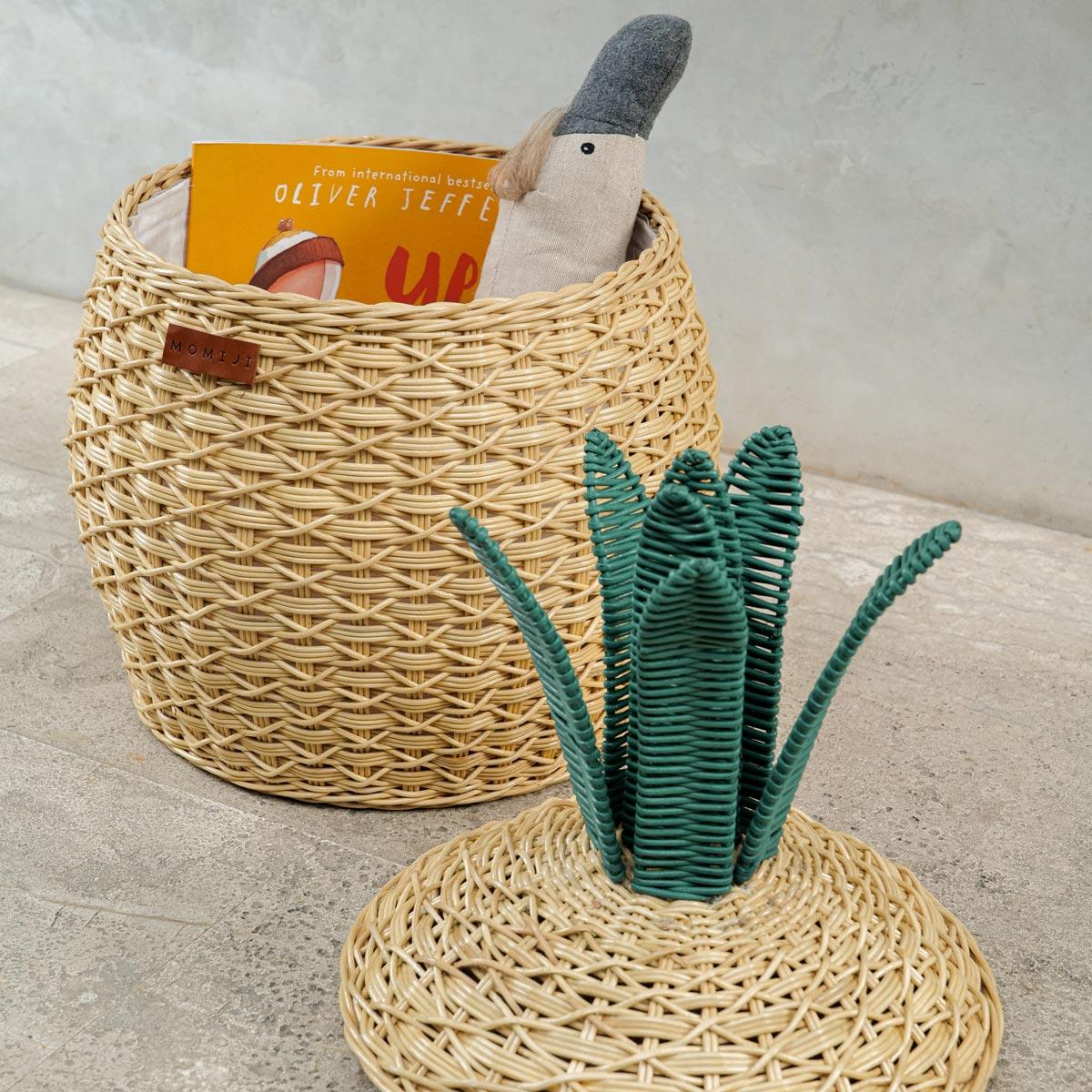 MOMIJI | Pineapple Basket - Medium Natural