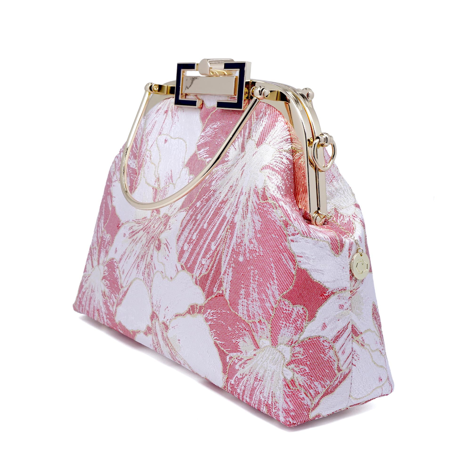 COCOONESE | Clasp Crossbody Bag - Gold Lily (PK)