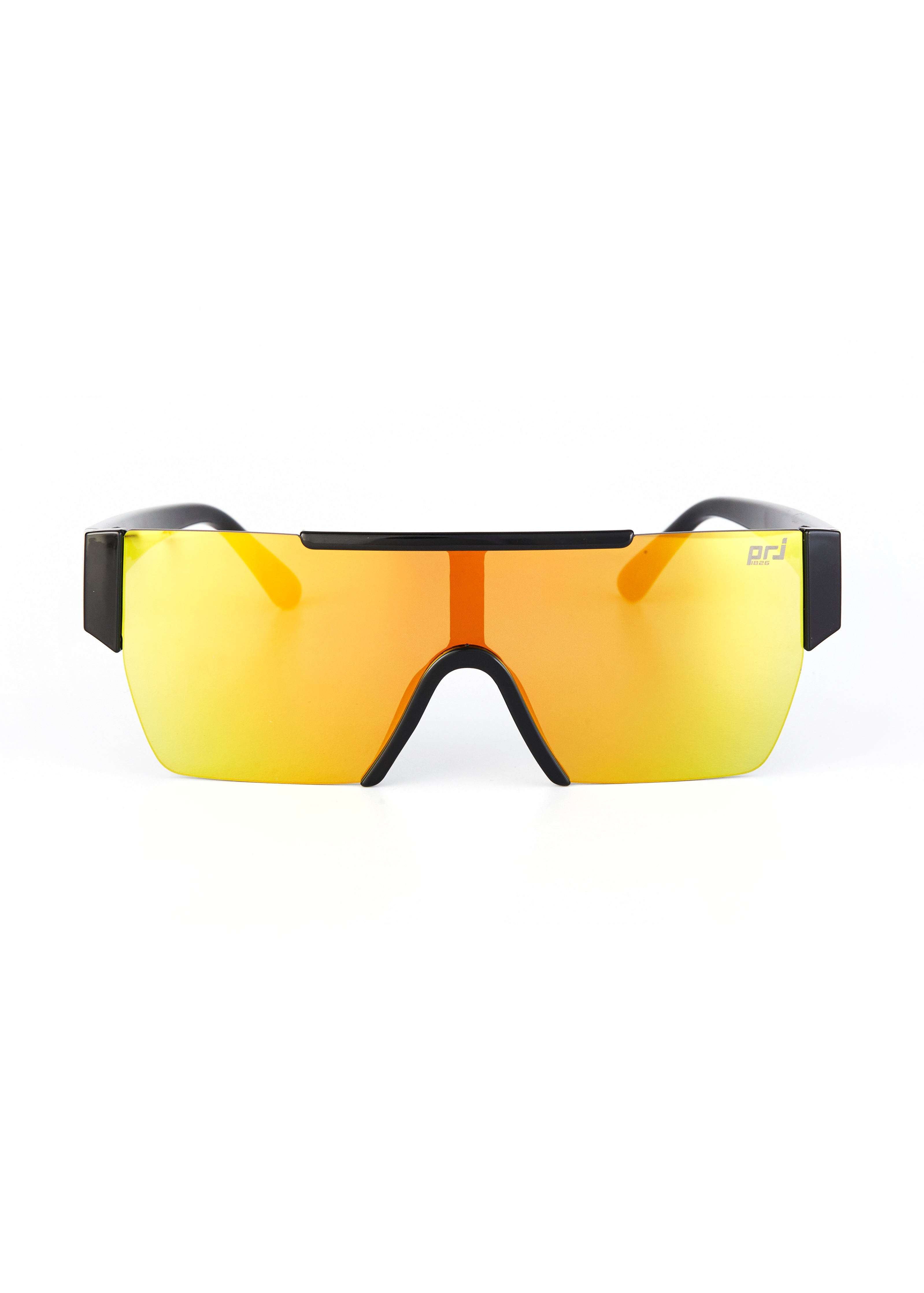 PROJECTWEAR | Edgerton Futuristic Sunglasses Black/Yellow