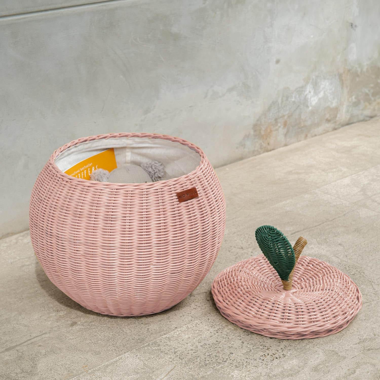 MOMIJI | Apple Basket - Medium Pink