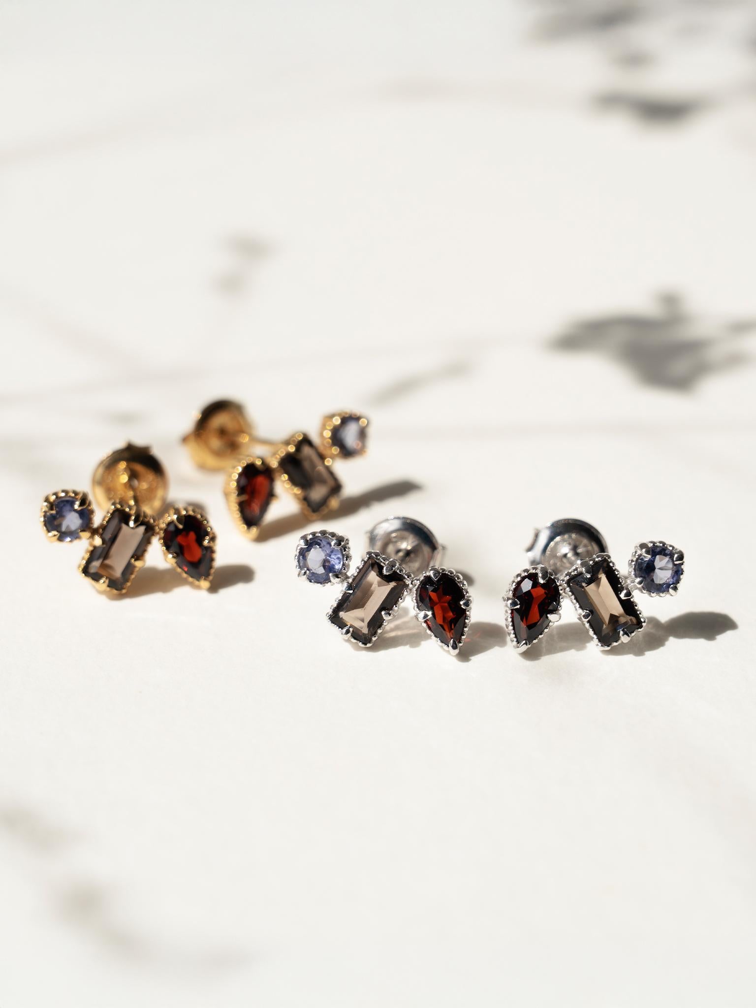 EMBRACE JEWELLERY | Triple Glow Cluster Studs