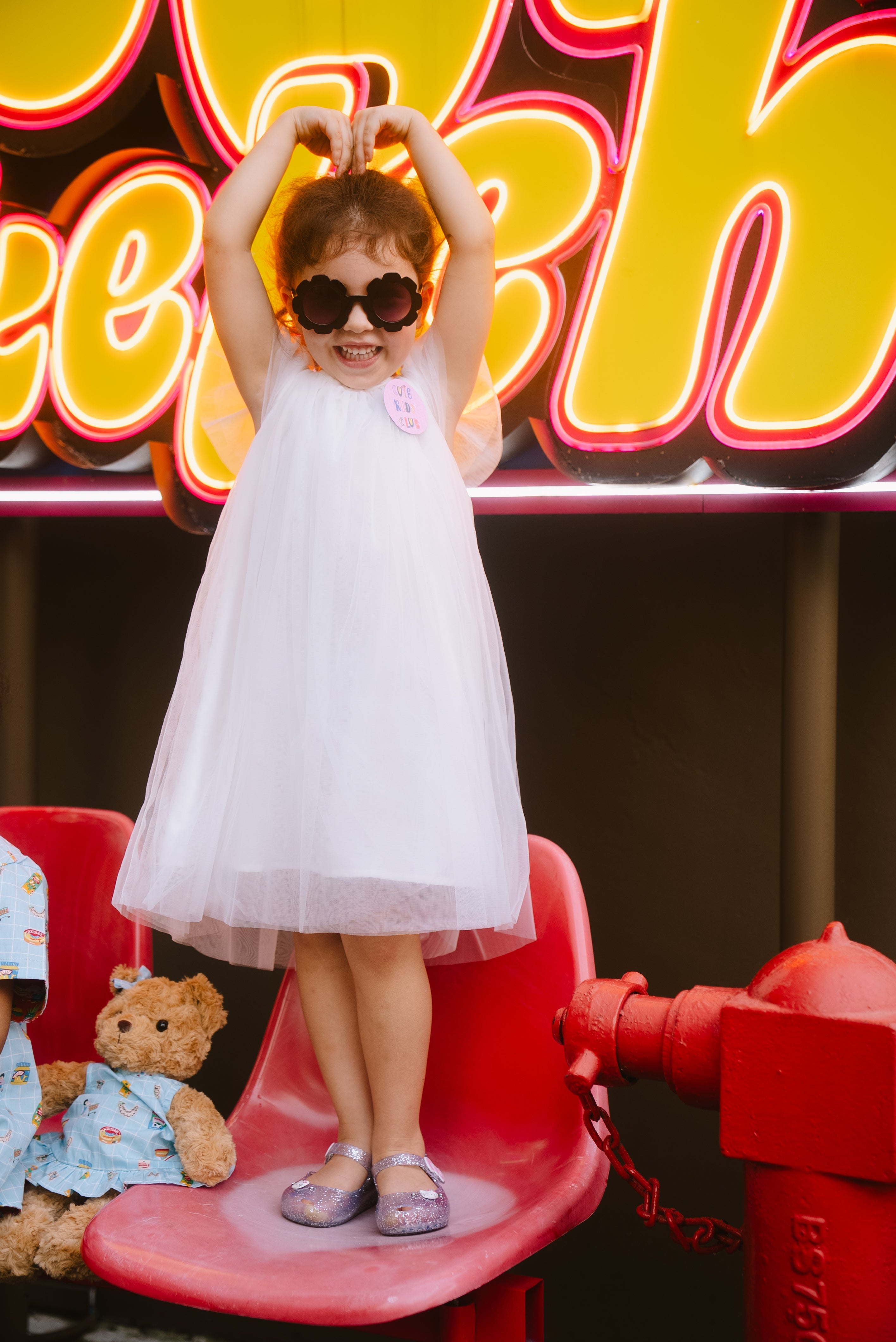 MAISON Q | Fairy Tulle Dress (White)