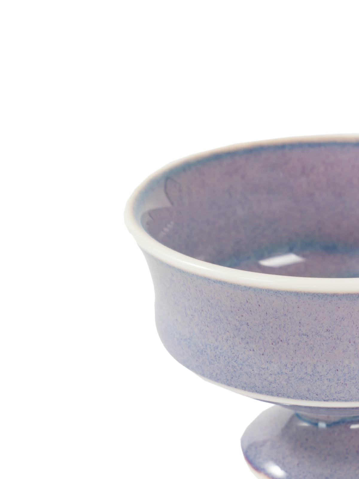 CRAFILAB | Purple & Jun Kiln Transmutation Tall Footed Round Cup