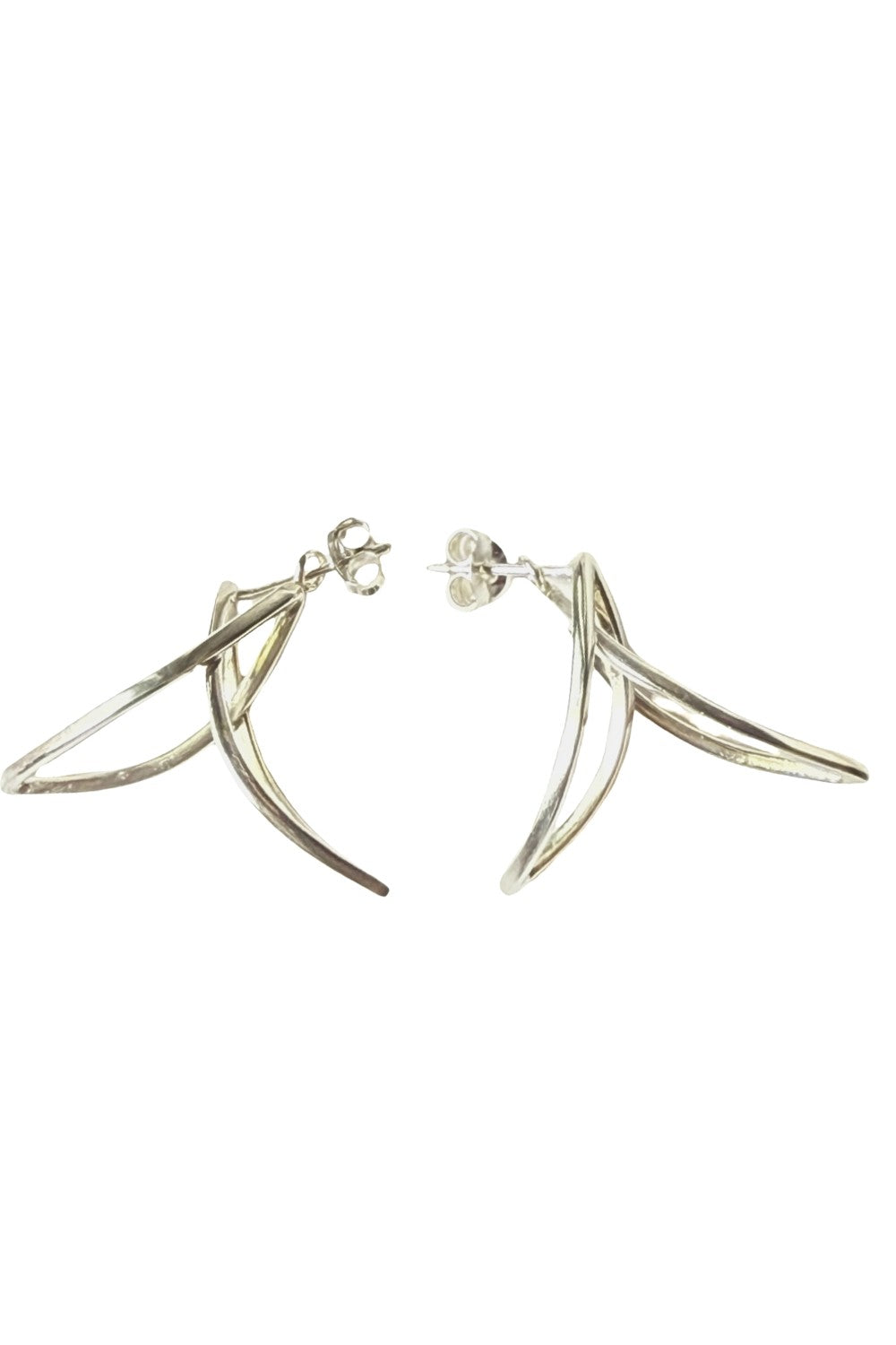 CREATIVE JEWELLERY STUDIO | Silver Wings Earstuds by WA by Sylvia