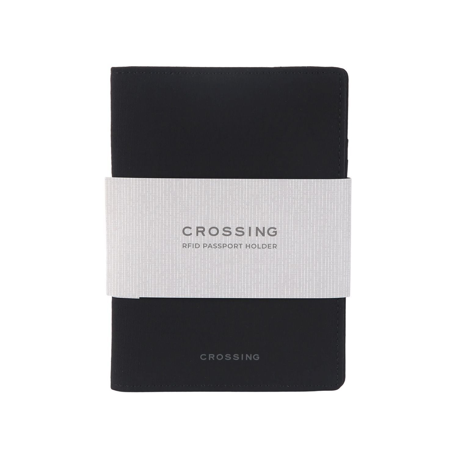 CROSSING | Waterproof Checked Nylon Passport Cover RFID