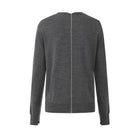 LAYERPLAN | Crew-Neck Wool Top With Scarf