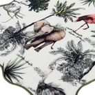 MEJA | The Aventure Africaine’ Cocktail Napkin - Marshmallow Print (Set Of 2)