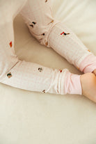SELENIGHTCO | Kids Long Pyjamas Set | Kopitiam Blush