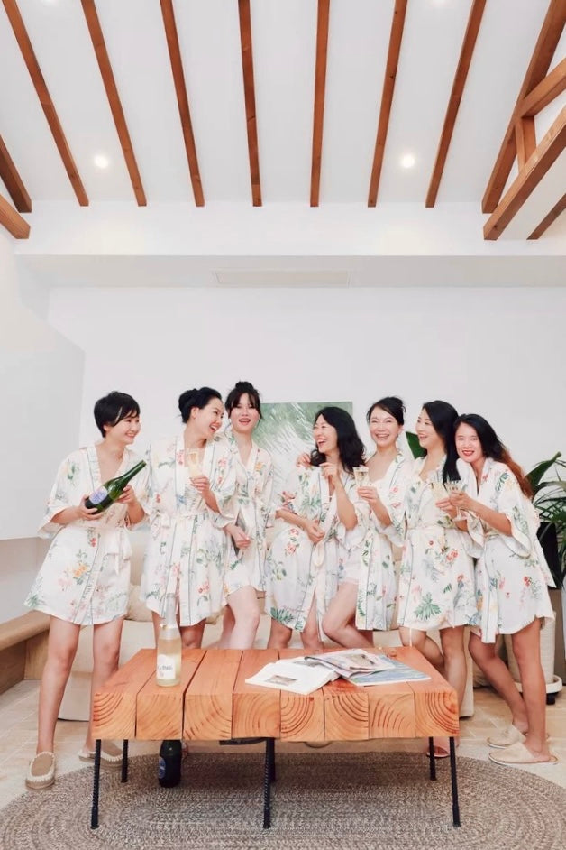 BELLS & BIRDS | Paradiso Floral Robe