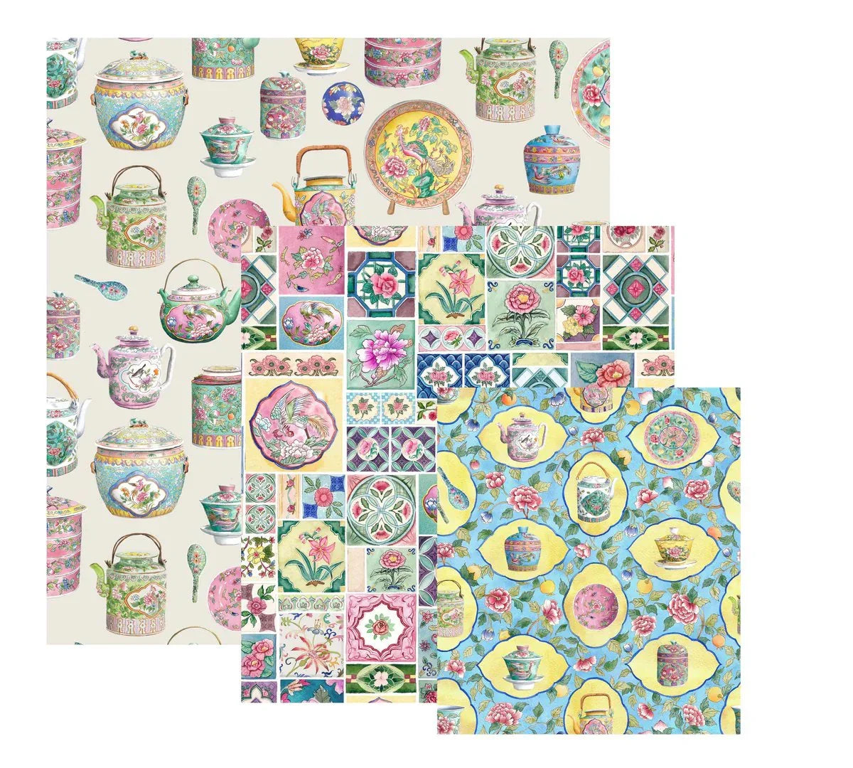SINGLAPA | Peranakan Collection Beeswax Wrap