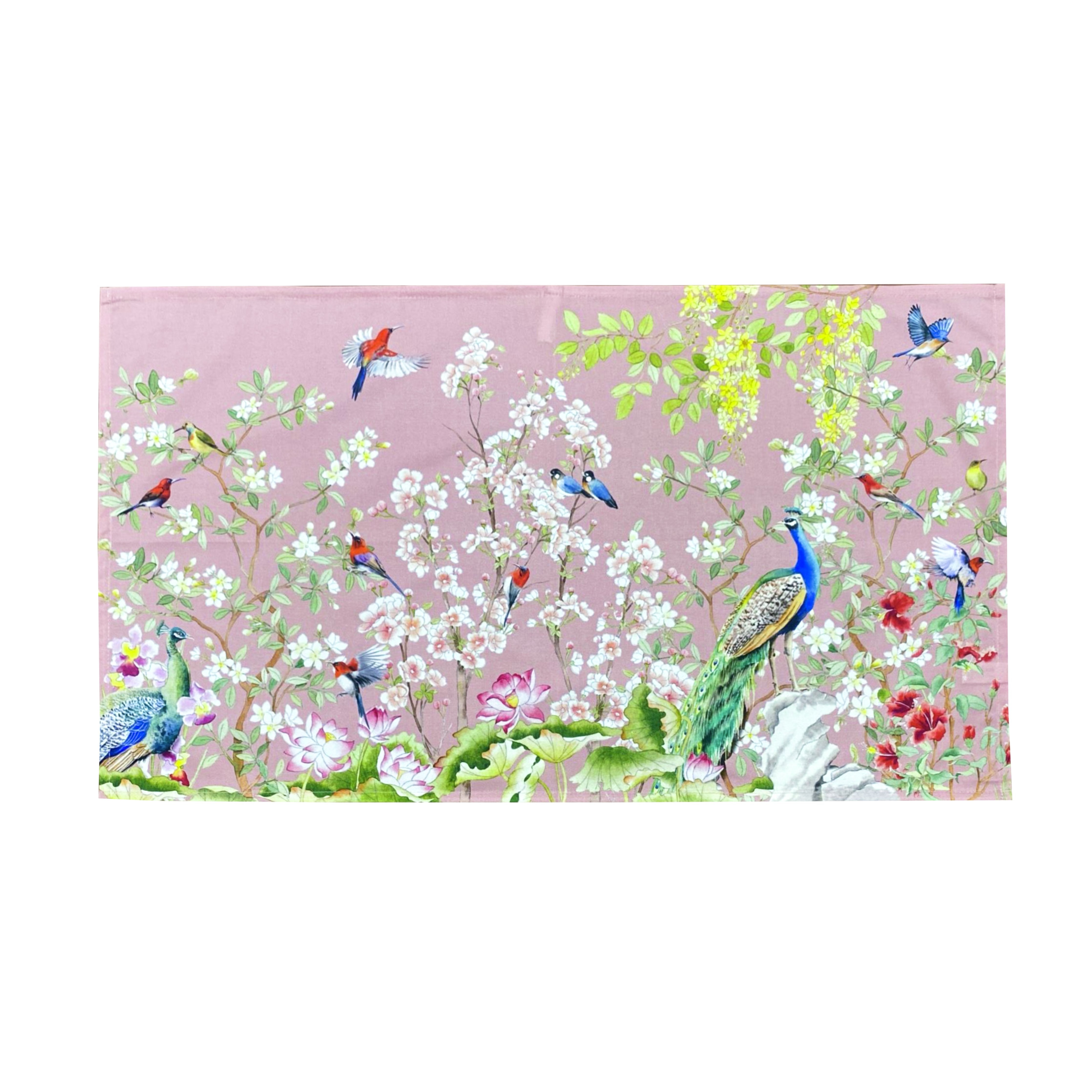 SINGLAPA | Chinoiserie Garden Tea Towel