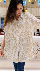 NIMBU | Hi-Lo Amazon Shirt in White
