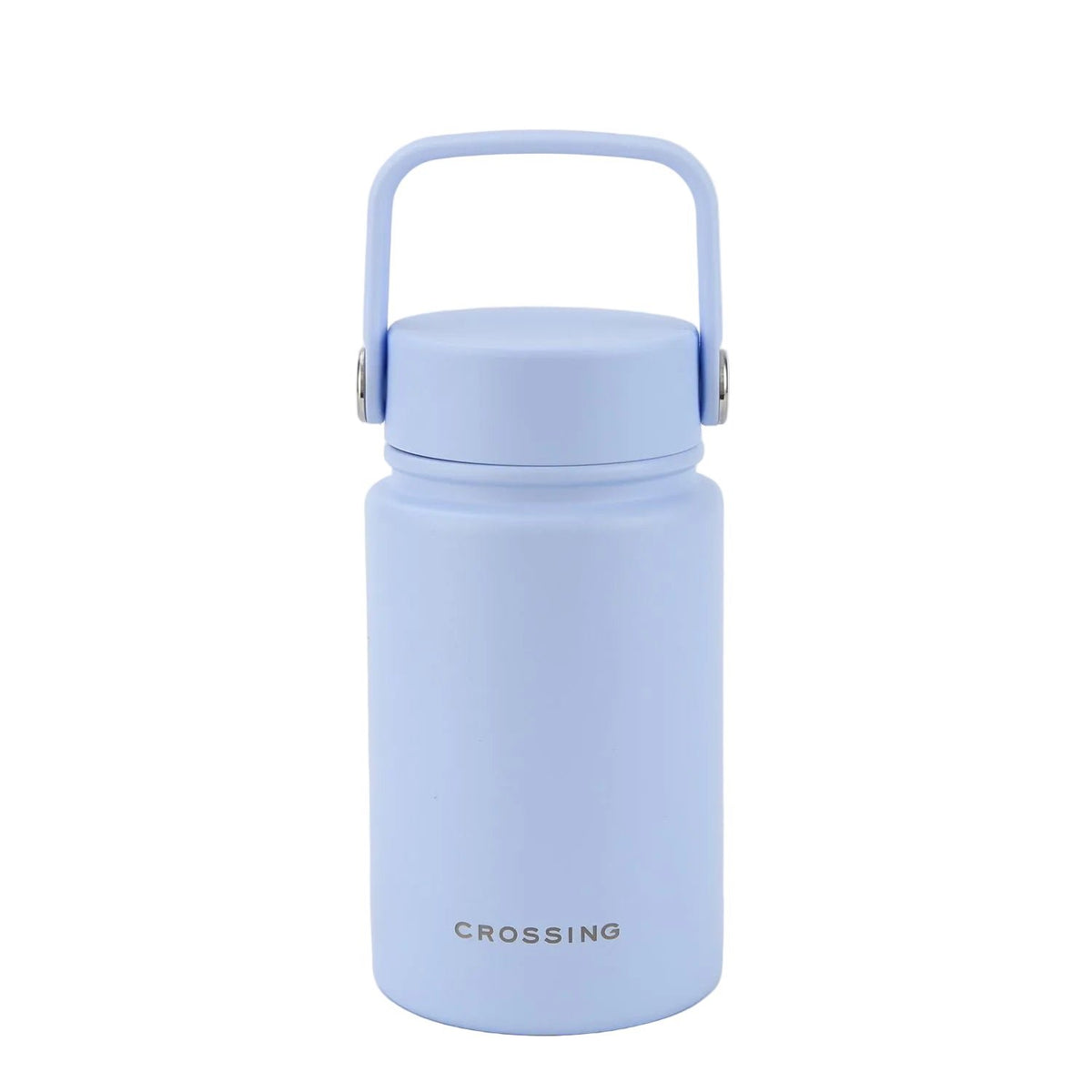 CROSSING | 400ml Urban Ceramic S/S Insulated Flat Cap Bottle With Handle