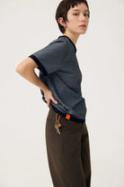 3EIGHTH | Everyday Reversible Tee in Black & Steel Grey