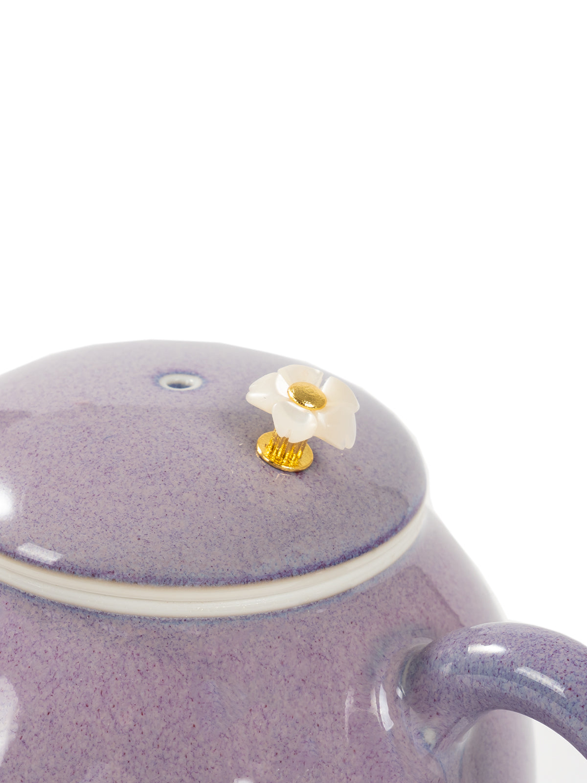CRAFILAB | Purple & Jun Kiln Transmutation Dragon Egg Teapot