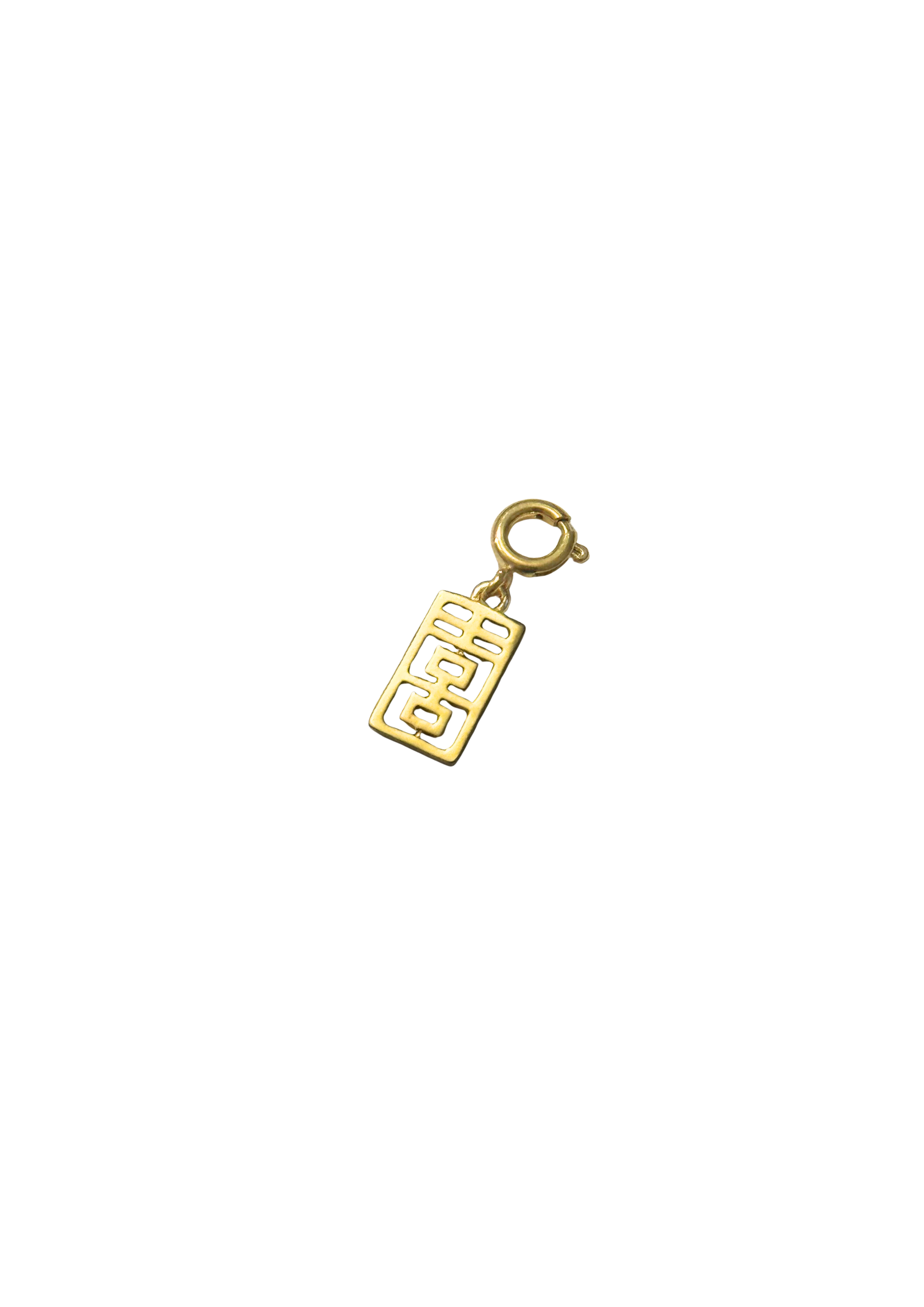 THE ANTECEDENT STORE | P - Xi Happiness Character Pendent - Gold