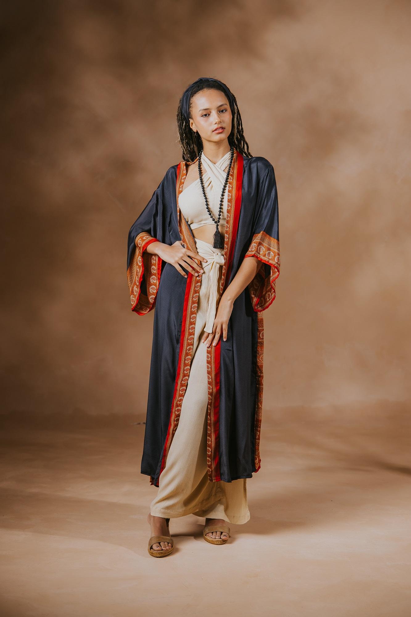 RAJA RANI | Saree Kimono