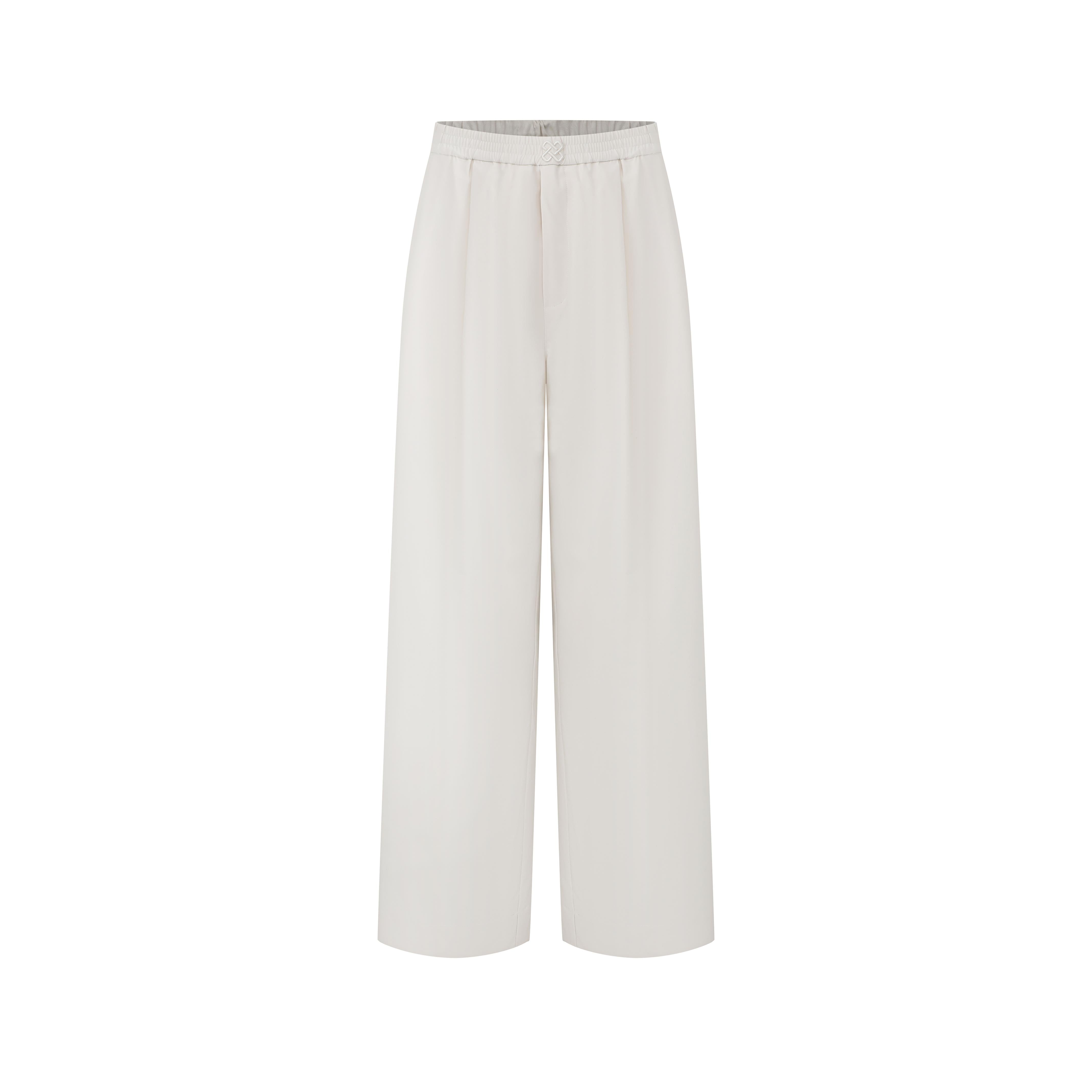 LAYERPLAN | Embroidered Wide-Leg Pants Co-Ord