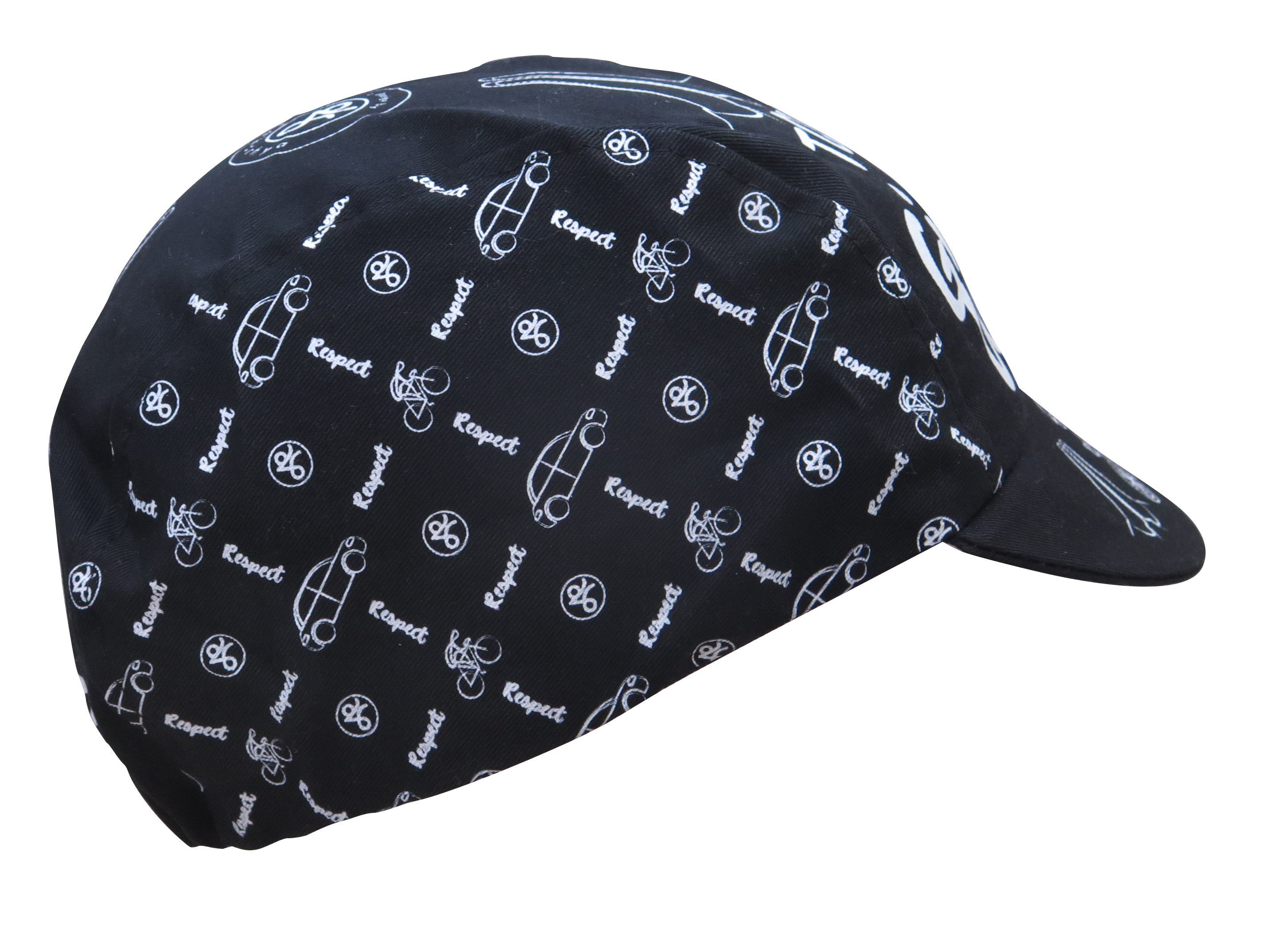 A DESIGN BY TAKACHYA | Cycling Cap - Safe Distance Black