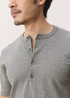 HOUSE OF HOUSE OF ANON PTE. LTD. | Sven Henley Knit Short Sleeve Top