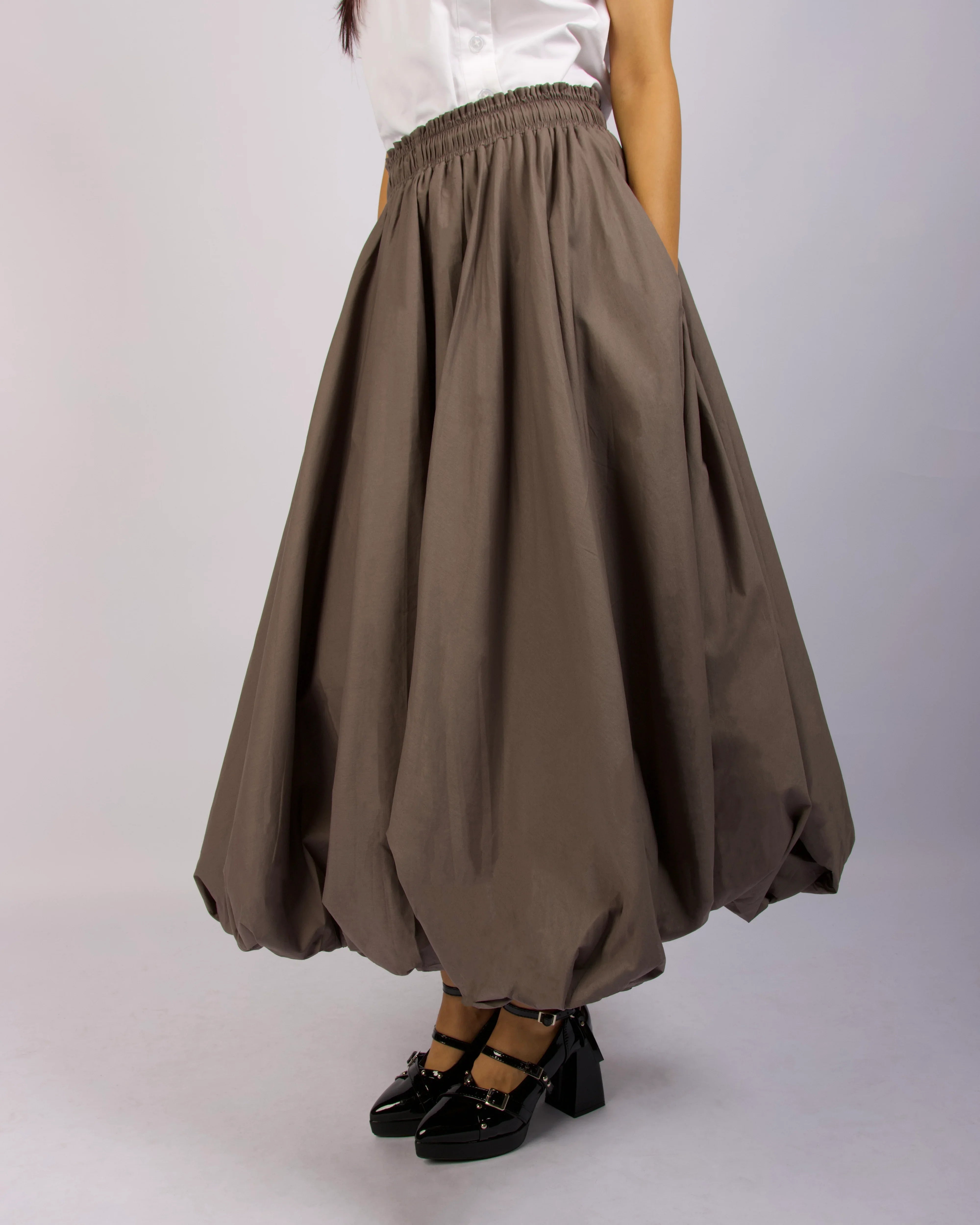RAFFLES PRIVATO | MAL Midi Balloon Skirt