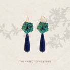 THE ANTECEDANT STORE | Blossom Lapis Earrings
