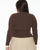 DRESSINGPAULA | Ribbed-Knit Crew Sweater