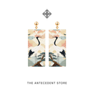 THE ANTECEDENT STORE | Pine & Crane Earrings