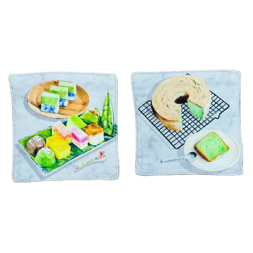 SINGLAPA | Singapore Snacks Coaster