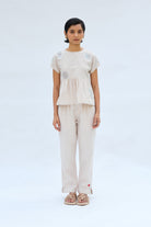 SUI | Sea Soul Linen Top