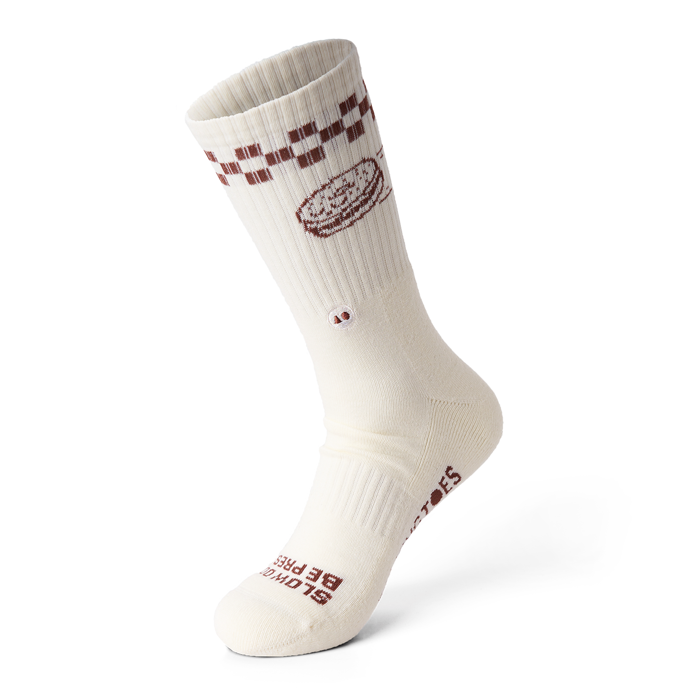 TALKING TOES | Slow-down Bagel Athletic Sock