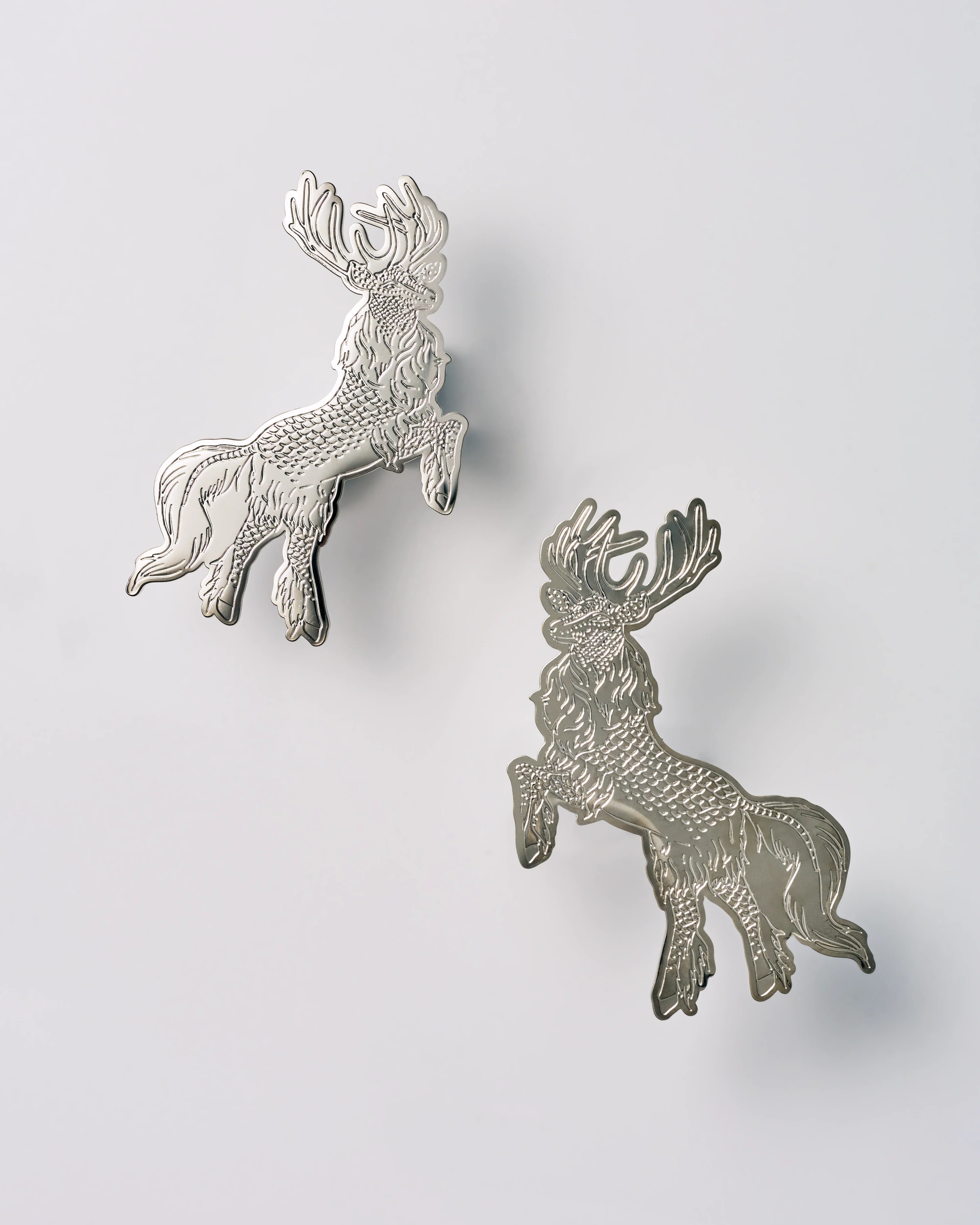 STUDIO QILING | Courbette Scarf Ring Silver