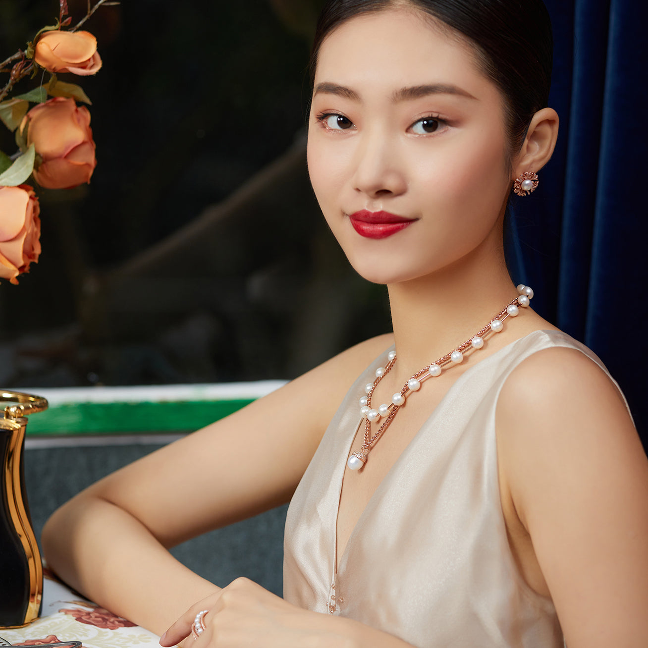 PEARLY LUSTRE | Asian Civilisations Museum Freshwater Pearl Necklace WN00218 | ACM Collection