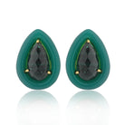 BOHEME BY VERO | Drops Earrings | Malachite Small