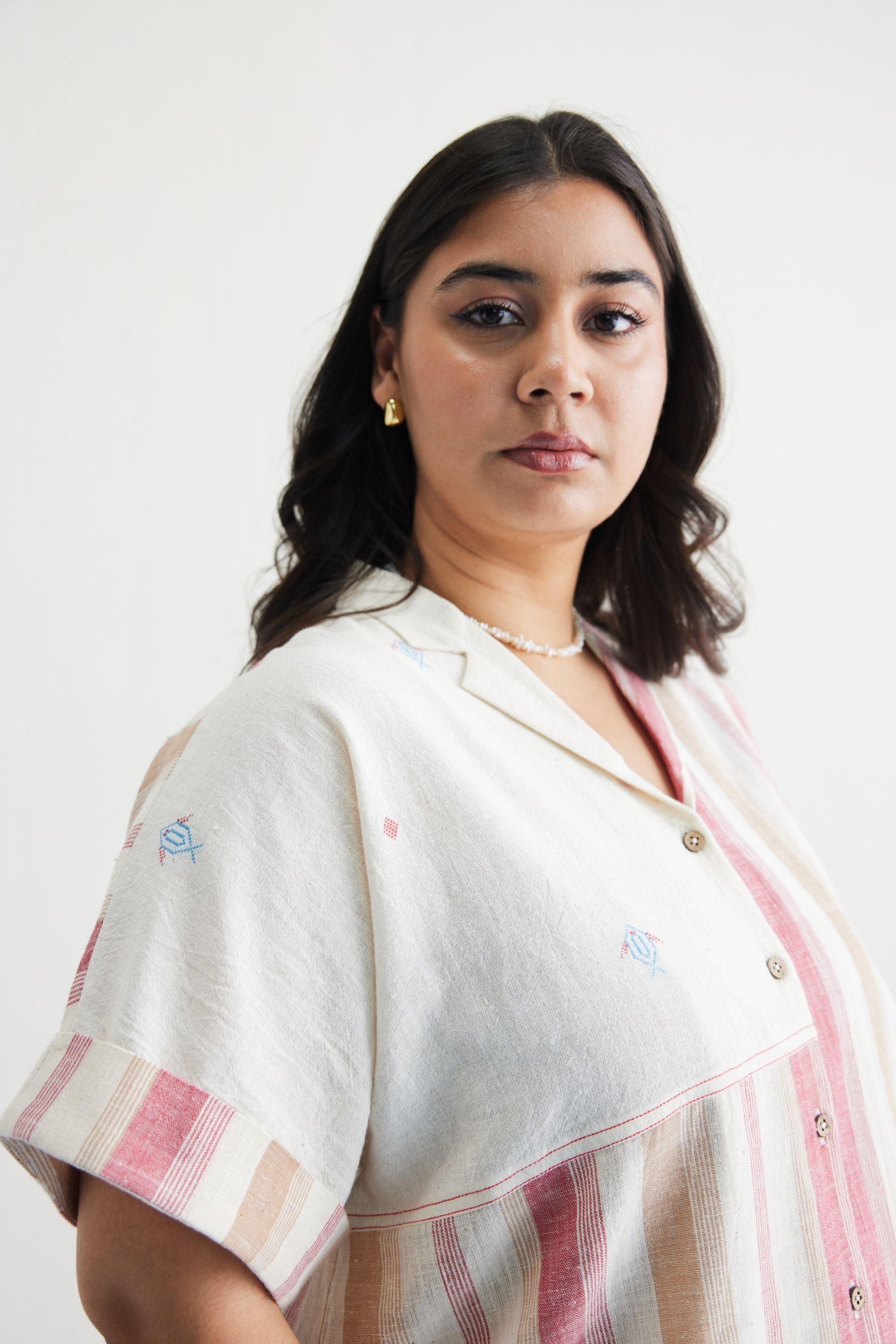 SUI | The Reef Shore Handwoven Kala Cotton Shirt