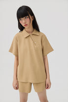 3EIGHTH | Jinwa Knit Tee Khaki