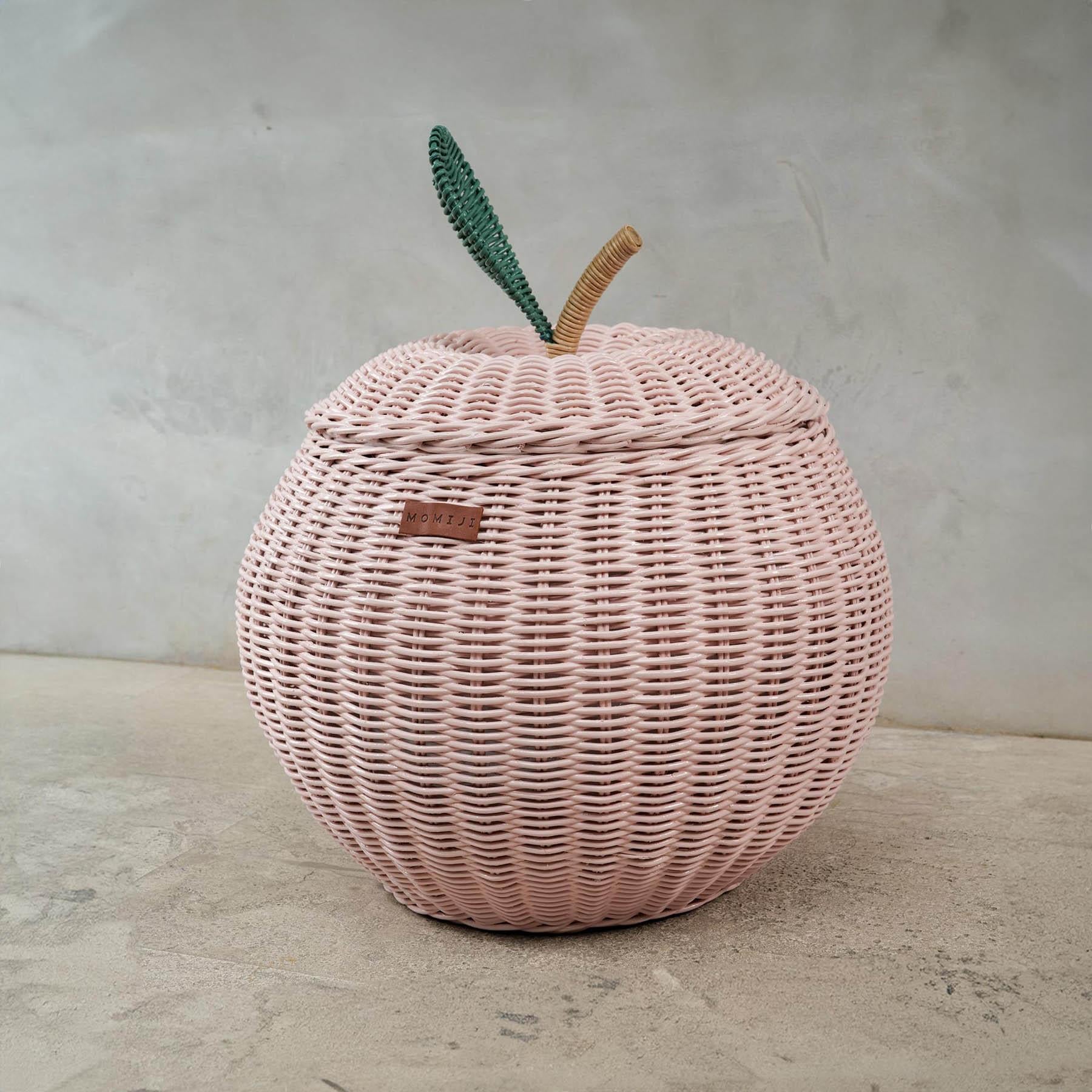 MOMIJI | Apple Basket - Medium Pink