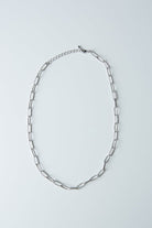 SAERO COLLECTIVE | Hayan Link Necklace | Rhodium