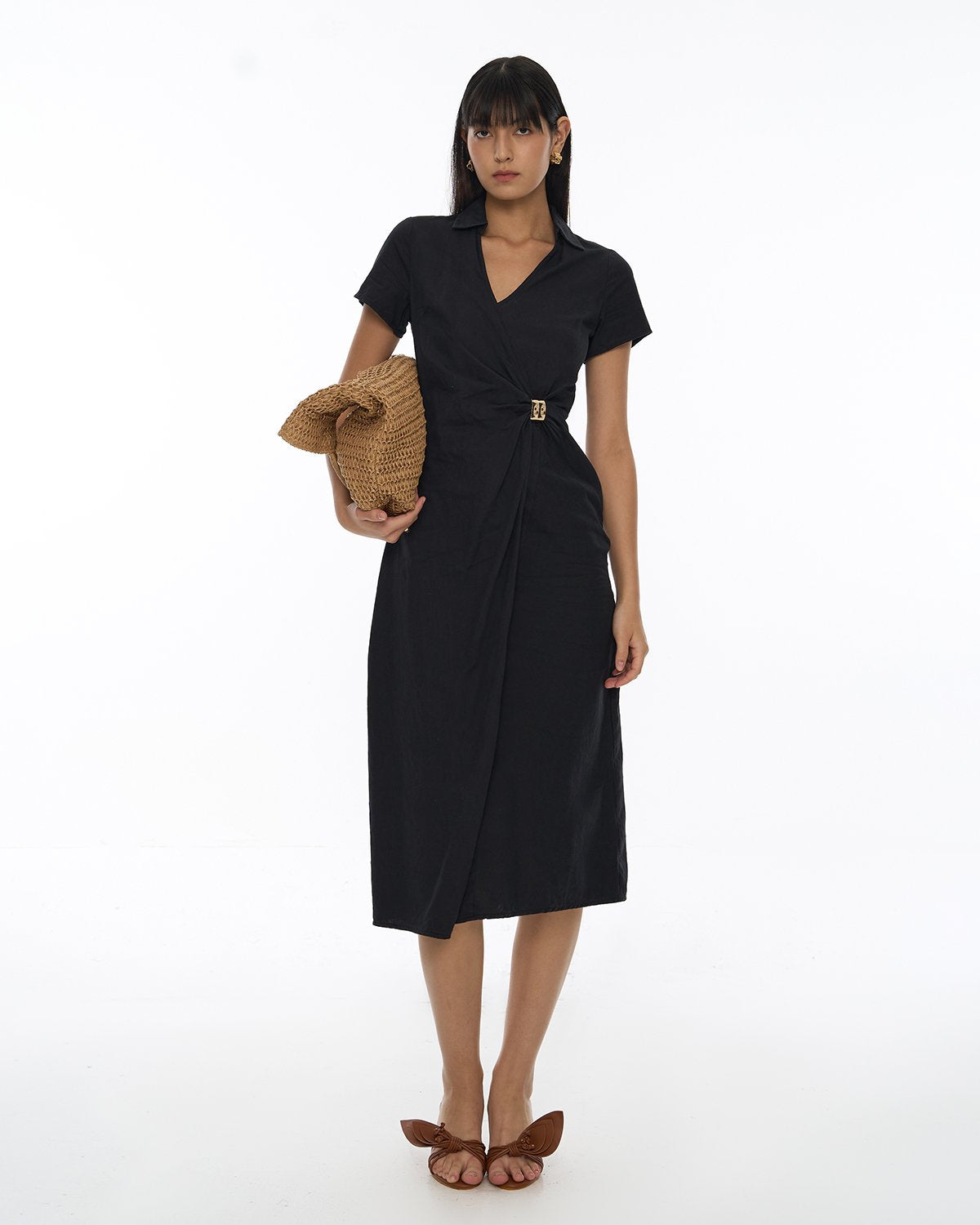 DRESSINGPAULA | V-Neck Wrap Dress